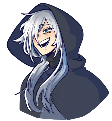 Hair reference (it should be a bit fluffier!) (@weaselbites)